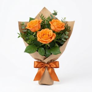 rosas naranjas