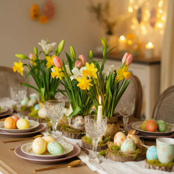 Flores de Pascua: Centros de mesa y ramos de primavera