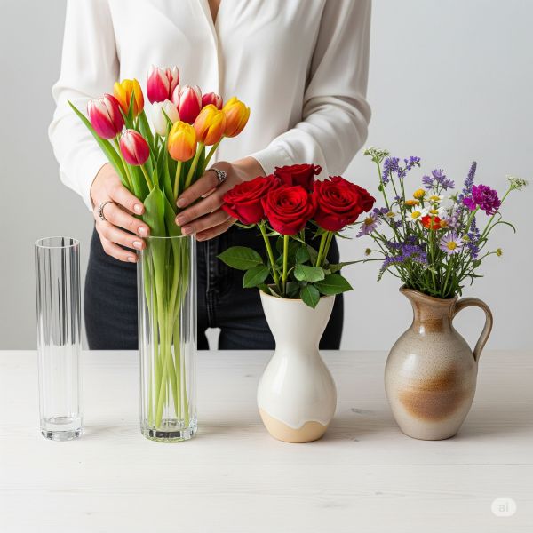 Cómo Elegir el Jarrón Perfecto para sus Flores: Guía de Estilo