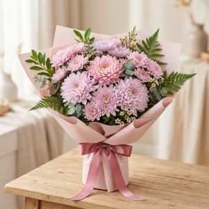 Crisantemos Rosas
